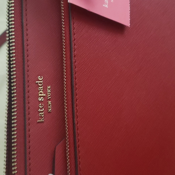 Kate Spade purse red - Picture 3 of 4